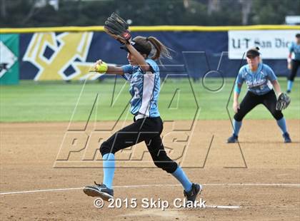 Thumbnail 3 in Calvary Christian Academy vs. Calvin Christian (CIF SS D5 Final) photogallery.