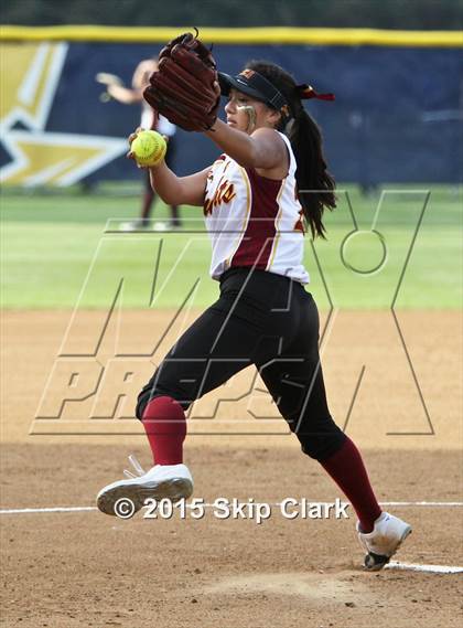 Thumbnail 2 in Calvary Christian Academy vs. Calvin Christian (CIF SS D5 Final) photogallery.