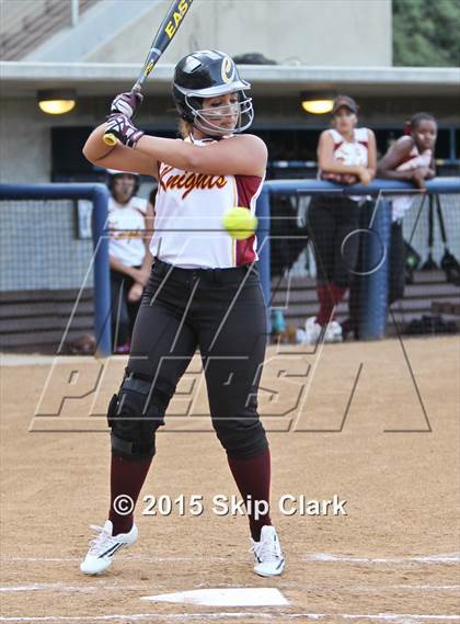 Thumbnail 2 in Calvary Christian Academy vs. Calvin Christian (CIF SS D5 Final) photogallery.