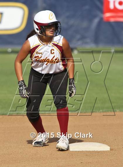 Thumbnail 2 in Calvary Christian Academy vs. Calvin Christian (CIF SS D5 Final) photogallery.