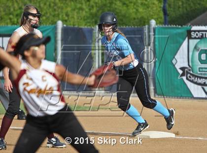 Thumbnail 2 in Calvary Christian Academy vs. Calvin Christian (CIF SS D5 Final) photogallery.