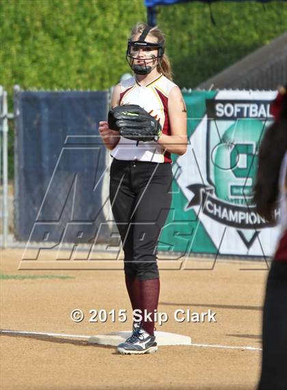 Thumbnail 2 in Calvary Christian Academy vs. Calvin Christian (CIF SS D5 Final) photogallery.