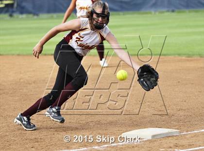 Thumbnail 1 in Calvary Christian Academy vs. Calvin Christian (CIF SS D5 Final) photogallery.