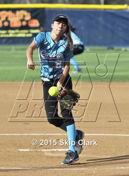 Thumbnail 3 in Calvary Christian Academy vs. Calvin Christian (CIF SS D5 Final) photogallery.