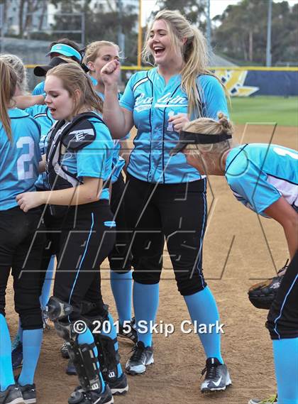 Thumbnail 2 in Calvary Christian Academy vs. Calvin Christian (CIF SS D5 Final) photogallery.