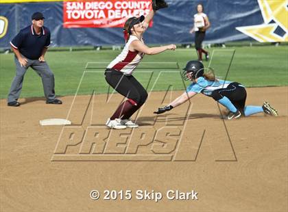 Thumbnail 3 in Calvary Christian Academy vs. Calvin Christian (CIF SS D5 Final) photogallery.