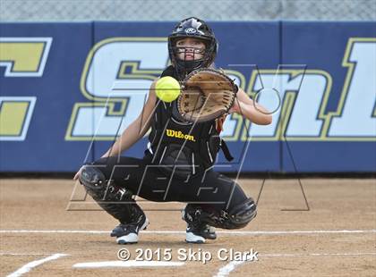 Thumbnail 2 in Calvary Christian Academy vs. Calvin Christian (CIF SS D5 Final) photogallery.