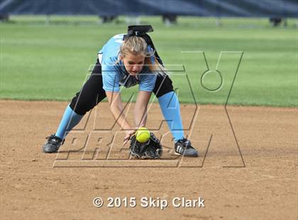 Thumbnail 3 in Calvary Christian Academy vs. Calvin Christian (CIF SS D5 Final) photogallery.