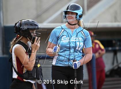 Thumbnail 2 in Calvary Christian Academy vs. Calvin Christian (CIF SS D5 Final) photogallery.