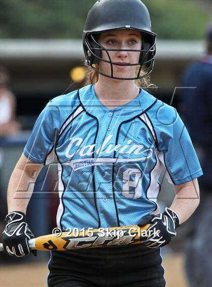 Thumbnail 3 in Calvary Christian Academy vs. Calvin Christian (CIF SS D5 Final) photogallery.