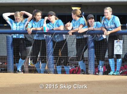 Thumbnail 2 in Calvary Christian Academy vs. Calvin Christian (CIF SS D5 Final) photogallery.