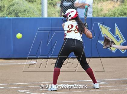Thumbnail 2 in Calvary Christian Academy vs. Calvin Christian (CIF SS D5 Final) photogallery.