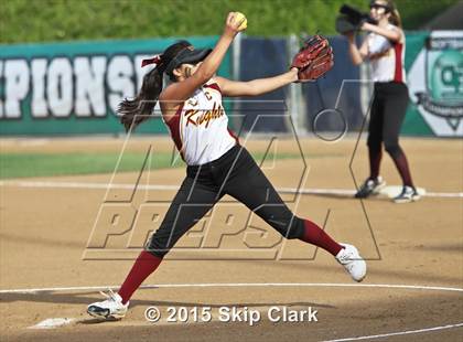 Thumbnail 1 in Calvary Christian Academy vs. Calvin Christian (CIF SS D5 Final) photogallery.