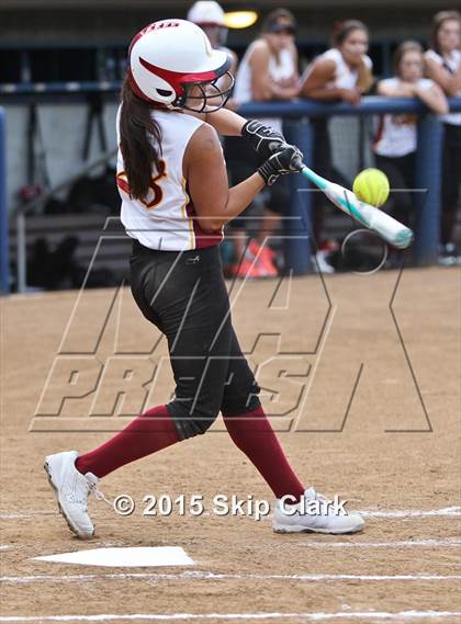 Thumbnail 2 in Calvary Christian Academy vs. Calvin Christian (CIF SS D5 Final) photogallery.