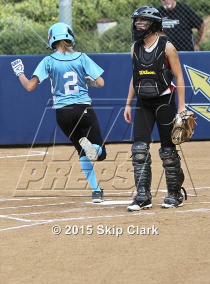 Thumbnail 1 in Calvary Christian Academy vs. Calvin Christian (CIF SS D5 Final) photogallery.