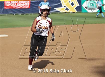 Thumbnail 3 in Calvary Christian Academy vs. Calvin Christian (CIF SS D5 Final) photogallery.