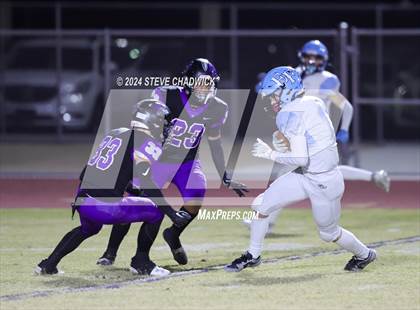 Thumbnail 2 in Estrella Foothills vs AZ College Prep (AIA 4A Round 1 Playoff) photogallery.