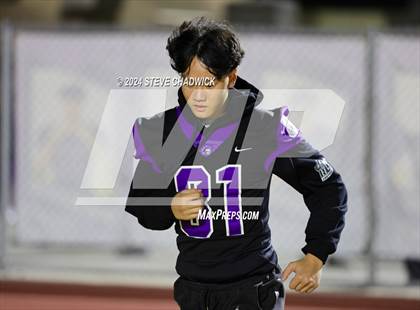 Thumbnail 1 in Estrella Foothills vs AZ College Prep (AIA 4A Round 1 Playoff) photogallery.