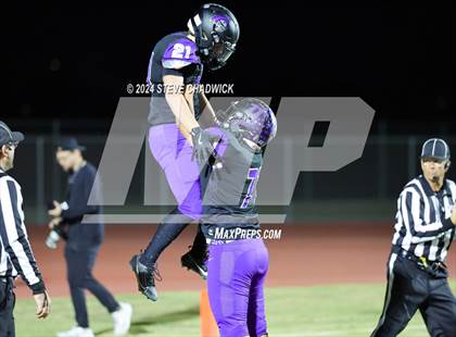 Thumbnail 2 in Estrella Foothills vs AZ College Prep (AIA 4A Round 1 Playoff) photogallery.