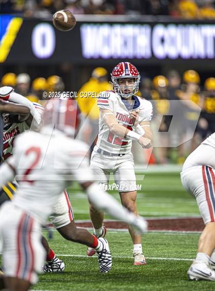 Thumbnail 3 in Toombs County @ Worth County (GHSA  A Division I Championship) photogallery.