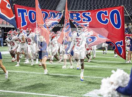 Thumbnail 3 in Toombs County @ Worth County (GHSA  A Division I Championship) photogallery.