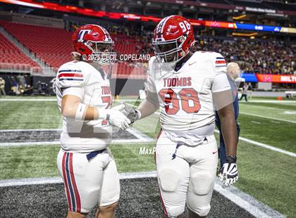 Thumbnail 3 in Toombs County @ Worth County (GHSA  A Division I Championship) photogallery.