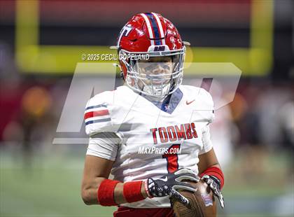 Thumbnail 3 in Toombs County @ Worth County (GHSA  A Division I Championship) photogallery.