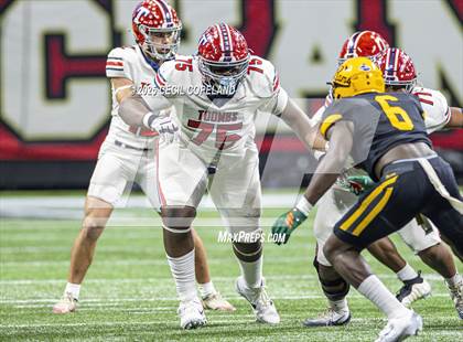 Thumbnail 3 in Toombs County @ Worth County (GHSA  A Division I Championship) photogallery.