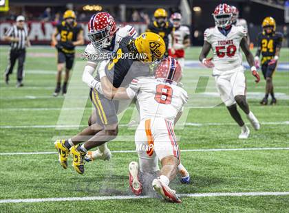 Thumbnail 3 in Toombs County @ Worth County (GHSA  A Division I Championship) photogallery.