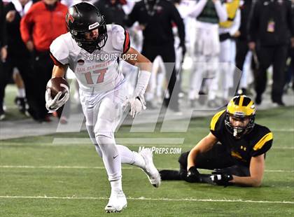 Thumbnail 2 in Del Oro vs. San Clemente (CIF State Division 1A Final) photogallery.