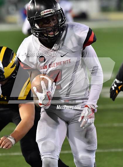 Thumbnail 3 in Del Oro vs. San Clemente (CIF State Division 1A Final) photogallery.