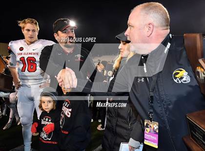 Thumbnail 1 in Del Oro vs. San Clemente (CIF State Division 1A Final) photogallery.