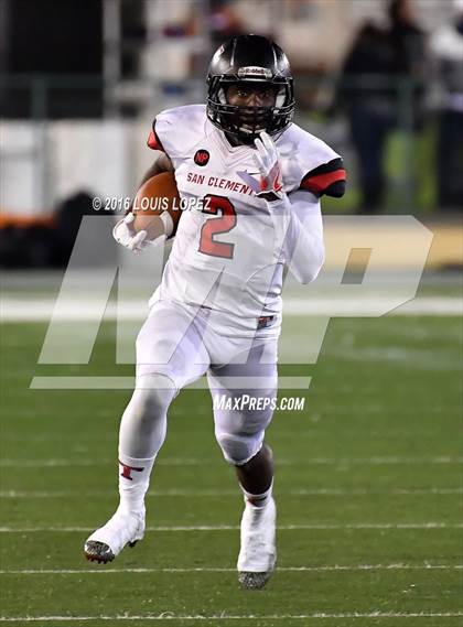 Thumbnail 1 in Del Oro vs. San Clemente (CIF State Division 1A Final) photogallery.