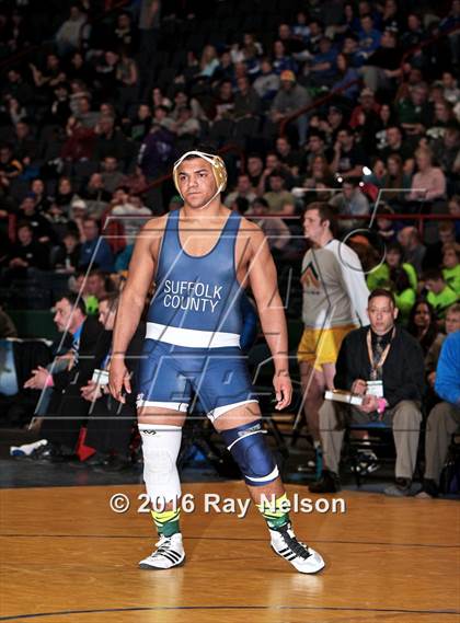 Thumbnail 3 in NYSPHSAA Championships (Division I Finals 145-285 Lbs) photogallery.