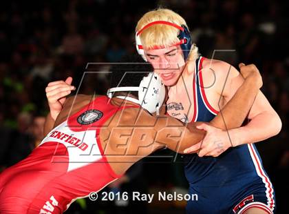 Thumbnail 2 in NYSPHSAA Championships (Division I Finals 145-285 Lbs) photogallery.