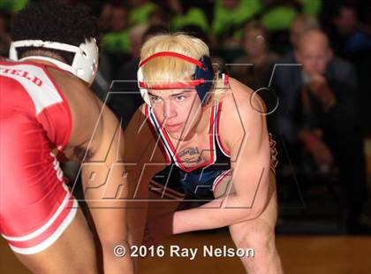 Thumbnail 2 in NYSPHSAA Championships (Division I Finals 145-285 Lbs) photogallery.