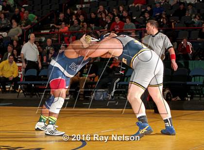Thumbnail 3 in NYSPHSAA Championships (Division I Finals 145-285 Lbs) photogallery.