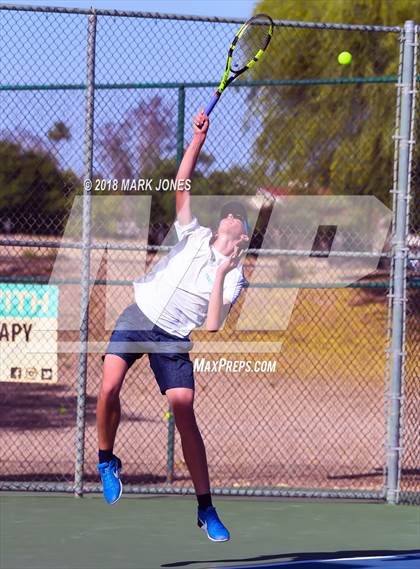 Thumbnail 2 in AIA D1, D2, D3 Boys Tennis Championships photogallery.