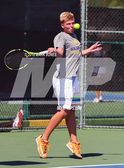 Thumbnail 1 in AIA D1, D2, D3 Boys Tennis Championships photogallery.