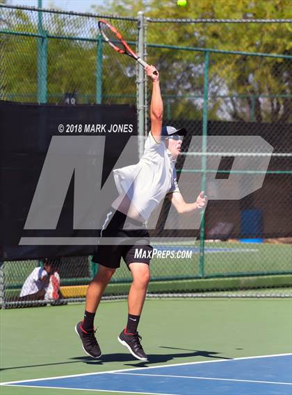 Thumbnail 3 in AIA D1, D2, D3 Boys Tennis Championships photogallery.