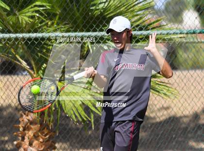 Thumbnail 2 in AIA D1, D2, D3 Boys Tennis Championships photogallery.