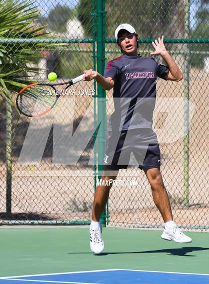 Thumbnail 3 in AIA D1, D2, D3 Boys Tennis Championships photogallery.