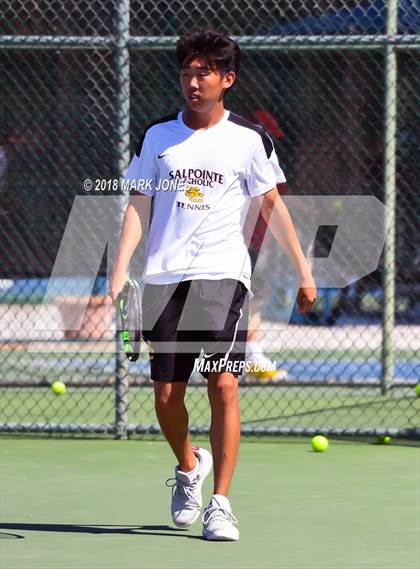 Thumbnail 3 in AIA D1, D2, D3 Boys Tennis Championships photogallery.