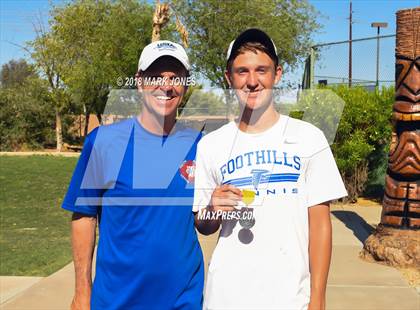 Thumbnail 3 in AIA D1, D2, D3 Boys Tennis Championships photogallery.