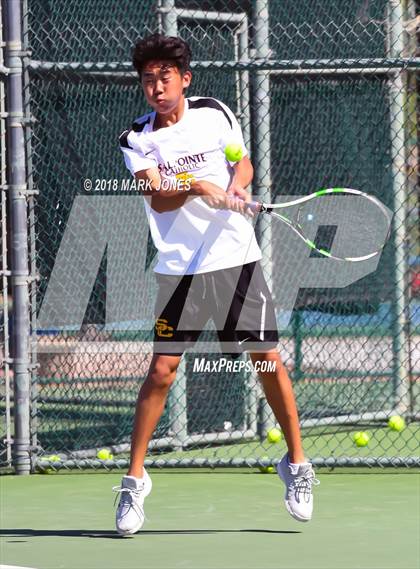 Thumbnail 1 in AIA D1, D2, D3 Boys Tennis Championships photogallery.