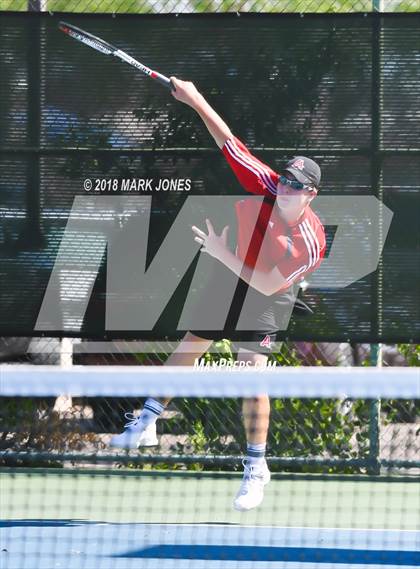 Thumbnail 2 in AIA D1, D2, D3 Boys Tennis Championships photogallery.