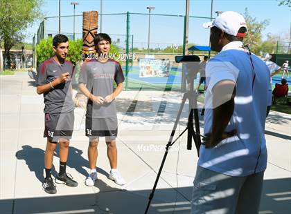 Thumbnail 2 in AIA D1, D2, D3 Boys Tennis Championships photogallery.