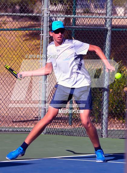 Thumbnail 3 in AIA D1, D2, D3 Boys Tennis Championships photogallery.