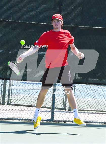 Thumbnail 2 in AIA D1, D2, D3 Boys Tennis Championships photogallery.