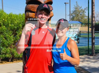 Thumbnail 2 in AIA D1, D2, D3 Boys Tennis Championships photogallery.